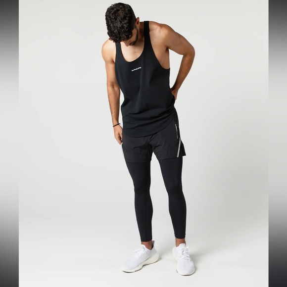 Alphalete Men’s Infinity 2-in-1 Speed Short 5.5” - Black - NWT - Picture 2 of 4